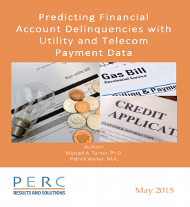 A US study: Utility and telecom payment data predict loan repayment capacity!