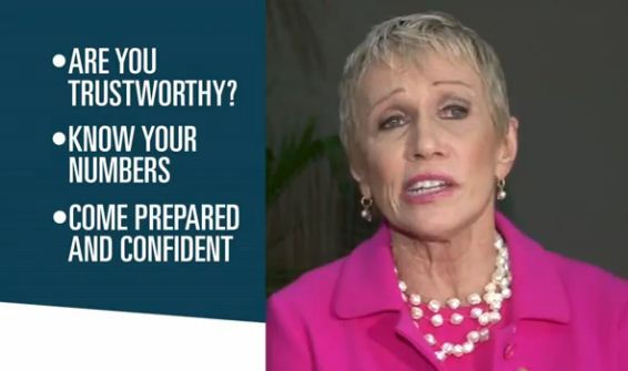 Barbara Corcoran on two things investors look for