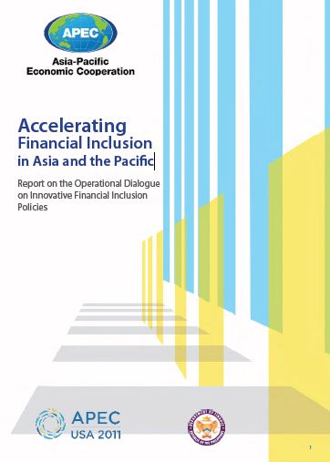 Accelerating financial inlcusion in Asia and the Pacific