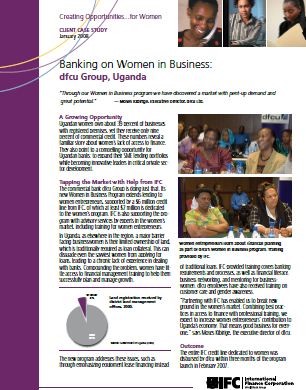 Banking on Women in Business - Case Study: Uganda