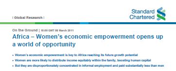 Women’s economic empowerment in Africa opens up a world of opportunity