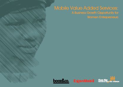 Mobile Value Added Services: A Business Growth Opportunity for Women Entrepreneurs