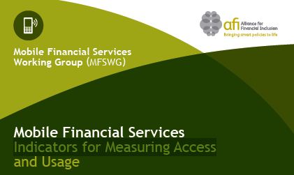 Mobile Financial Services, Indicators for Measuring Access and Usage