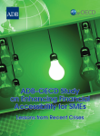 ADB-OECD Study on Enhancing Financial Accessibility for SMEs: Lessons from Recent Crises