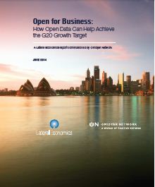 Open for Business: How Open Data Can Help Achieve the G20 Growth Target