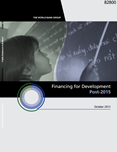 Financing for Development: Post-2015