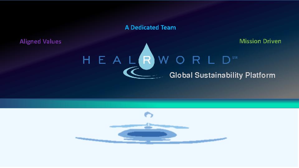 HealRWorld: Global Sustainability Platform
