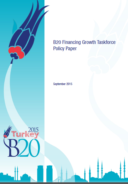 B20 Financing Growth Taskforce - Policy Paper