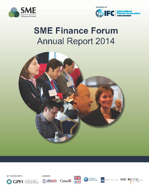 SME Finance Forum - Annual Report 2014