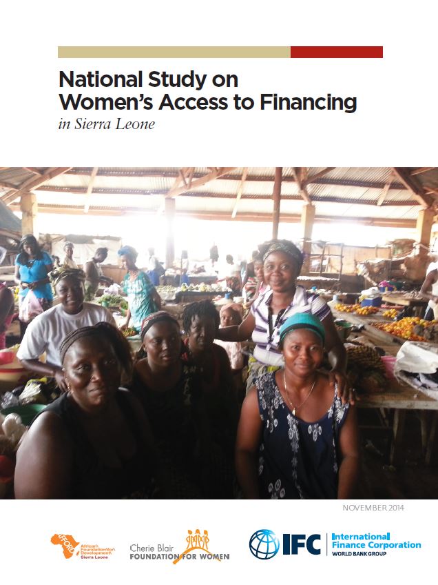 National study on women's access to financing in Sierra Leone