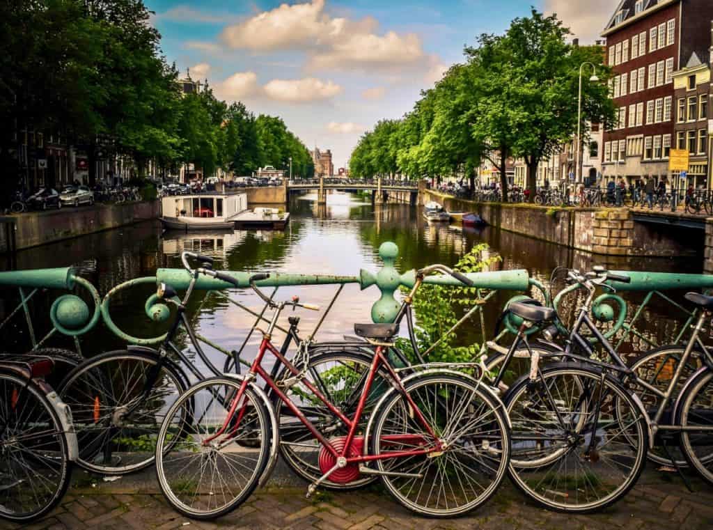Amsterdam Bicycles by Jace Grandinetti