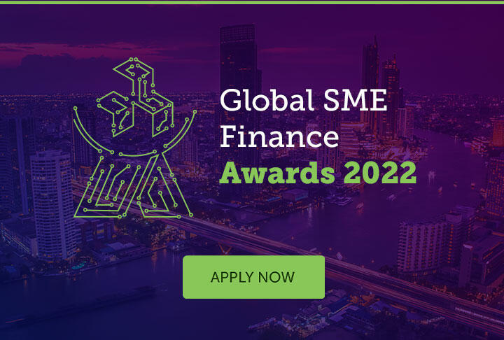 Apply before July 15th to the 2022 Global SME Finance Awards
