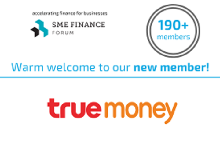 Social media card welcoming new member TrueMoney to 190 membership network