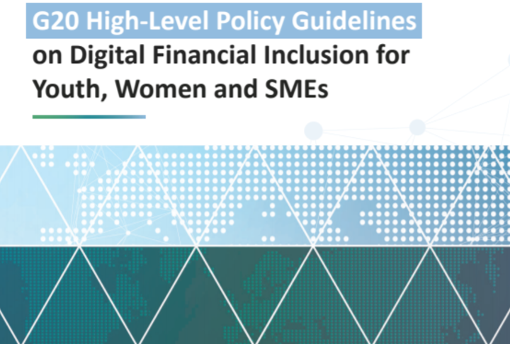 Publication: G20 High-Level Policy Guidelines on Digital Financial Inclusion for Youth, Women and SMEs