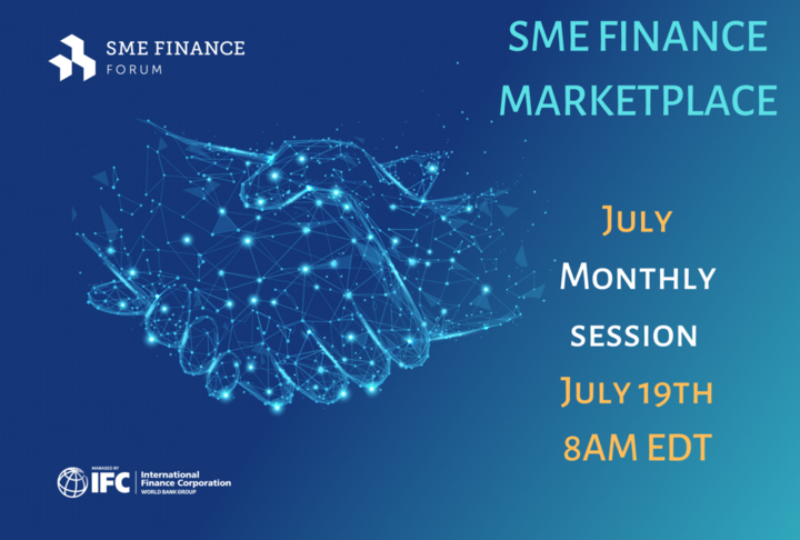 SME Finance Virtual Marketplace - July Session SME Finance Virtual Marketplace - July Session