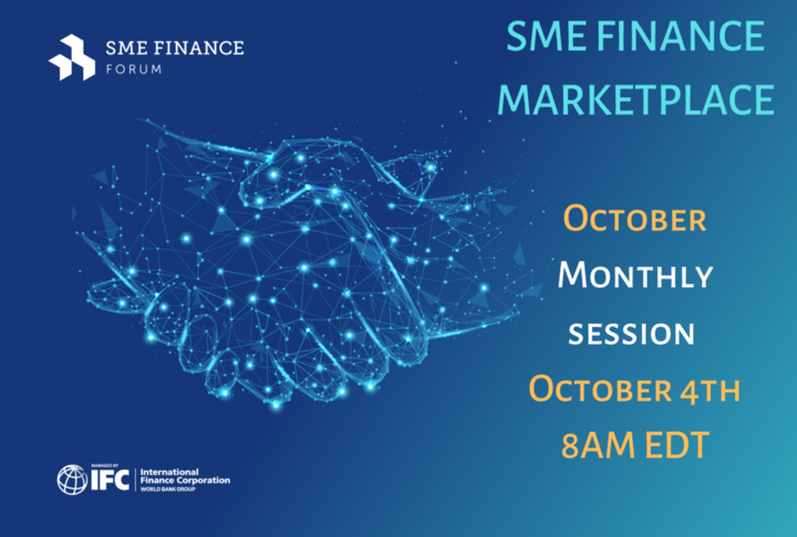 SME Finance Virtual Marketplace - October Session SME Finance Virtual Marketplace - October Session