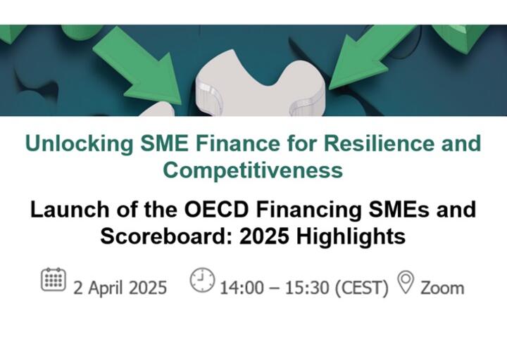 Launch of the OECD Financing SMEs and Scoreboard: 2025 Highlights Launch of the OECD Financing SMEs and Scoreboard: 2025 Highlights