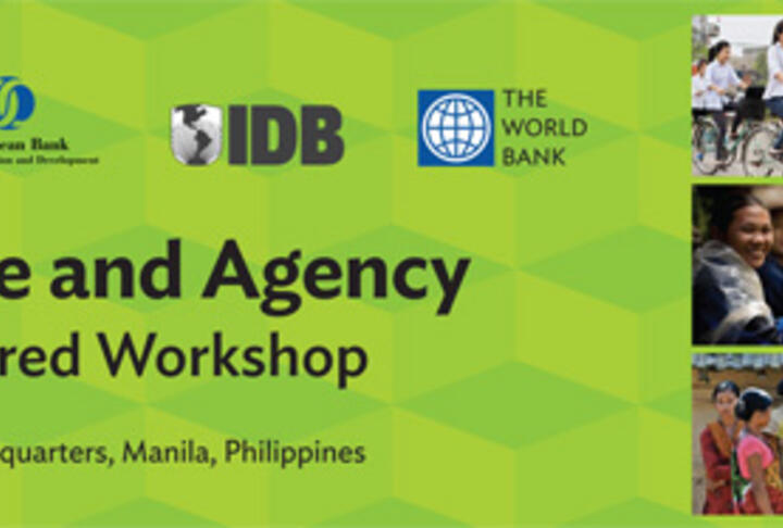 Gender, Voice, and Agency - Multilateral Development Banks Sponsored Workshop