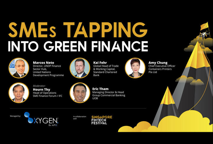 Singapore Fintech Festival 2021. Panel: SMEs Tapping into Green Finance