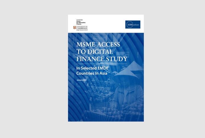 MSME Access to Digital Finance Study: in Selected EMDE Countries in Asia