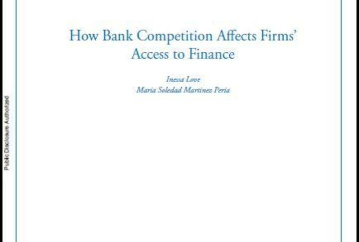  How Bank Competition Affects Firms’ Access to Finance