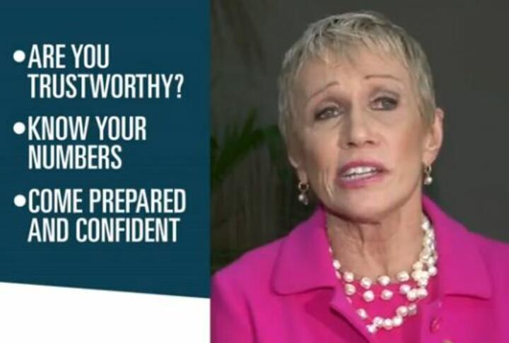 Barbara Corcoran on two things investors look for