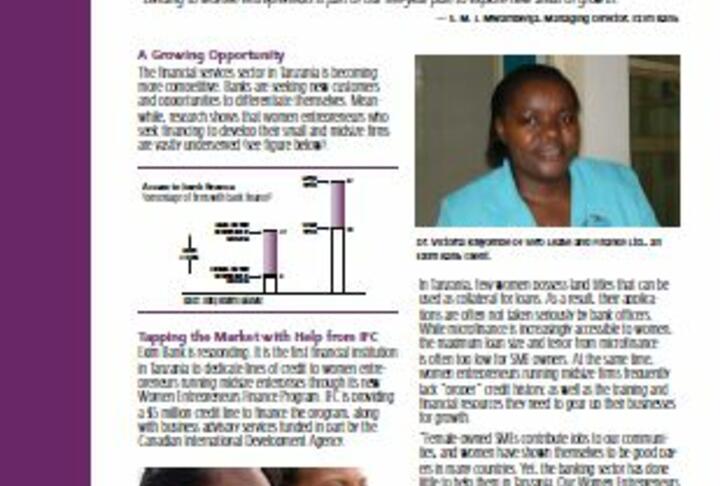 Banking on Women in Business - Case Study: Tanzania