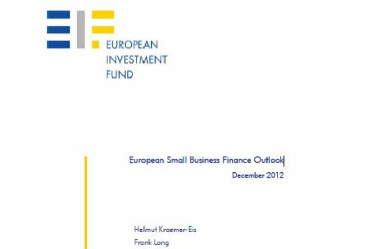 European Small Business Finance Outlook - European Investment Bank