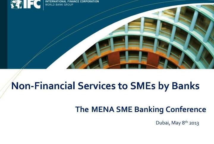 Non-Financial Services to SMEs by Banks - International Finance Corporation