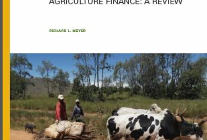Subsidies as an Instrument in agriculture finance: a review