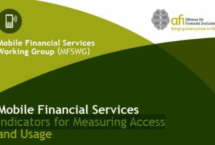 Mobile Financial Services, Indicators for Measuring Access and Usage