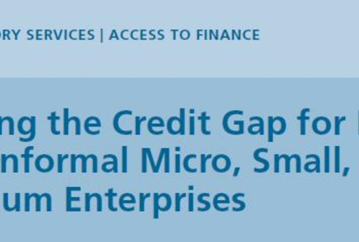 Closing the Credit Gap for Formal and Informal Micro, Small, and Medium Enterprises 