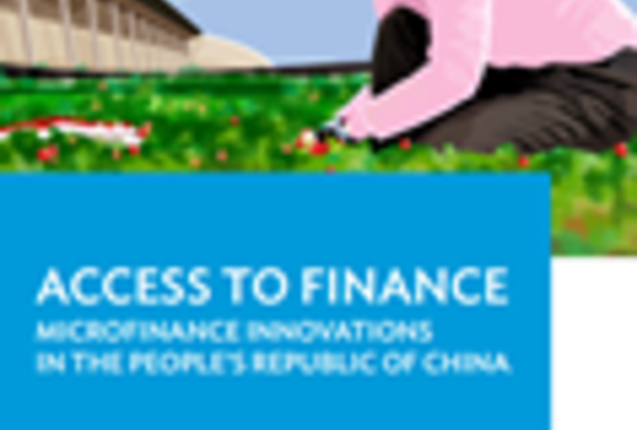 Access to Finance: Microfinance Innovations in the People's Republic of China