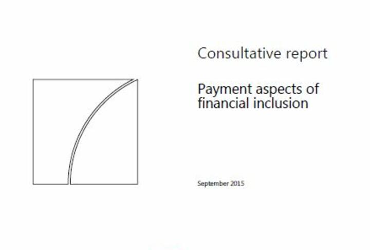 Payment aspects of financial inclusion