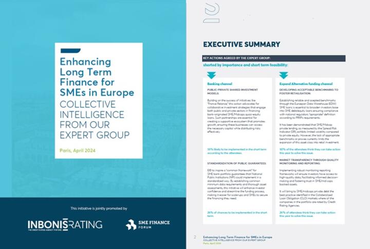 Enhancing Long Term Finance for SMEs in Europe - COLLECTIVE INTELLIGENCE FROM OUR EXPERT GROUP