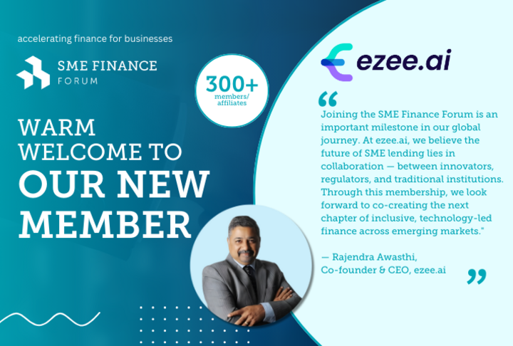 ezee.ai, a Global Leader in Digital Lending Technology, Joins SME Finance Forum