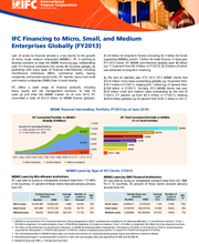 IFC Financing to Micro, Small, and Medium Enterprises Globally (FY2013)
