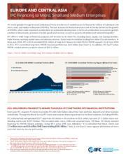 IFC Financing to Micro, Small and Medium Enterprises - Europe and Central Asia